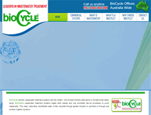 Tablet Screenshot of biocycle.com.au